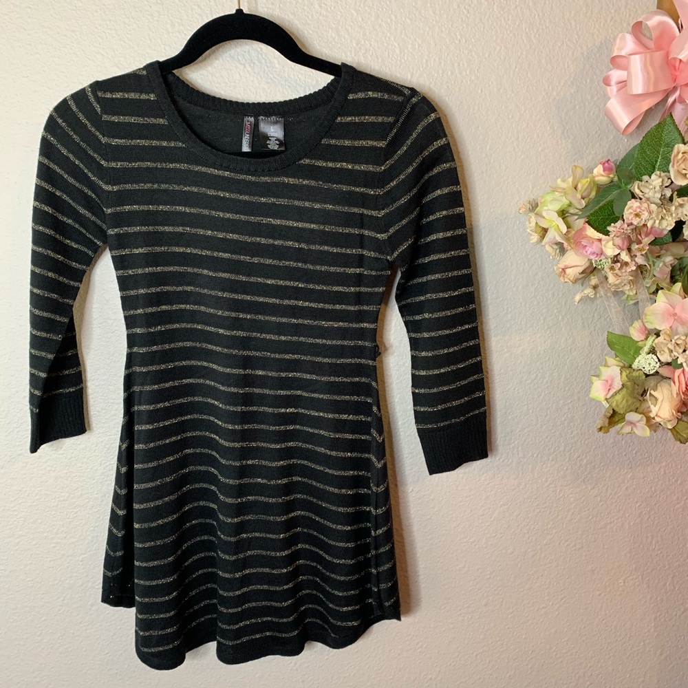 NWT MissUnderstood Striped Sweater Dress